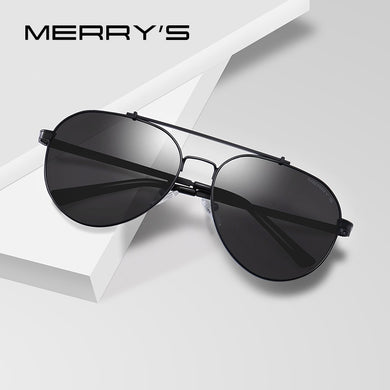 MERRYS DESIGN Men Classic Pilot Sunglasses HD Polarized Sun glasses For Men Driving UV400 Protection S8289