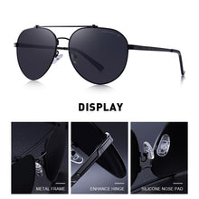 Carica l&#39;immagine nel visualizzatore di Gallery, MERRYS DESIGN Men Classic Pilot Sunglasses HD Polarized Sun glasses For Men Driving UV400 Protection S8289