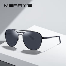 Load image into Gallery viewer, MERRYS DESIGN Men Classic Pilot Sunglasses HD Polarized Sun glasses For Men Driving UV400 Protection S8322