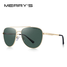 Load image into Gallery viewer, MERRYS DESIGN Men Classic Pilot Sunglasses HD Polarized Sun glasses For Men Driving UV400 Protection S8322