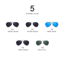 Load image into Gallery viewer, MERRYS DESIGN Men Classic Pilot Sunglasses HD Polarized Sun glasses Titanium Memory Alloy Bridge UV400 Protection S8127