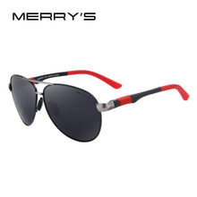 Load image into Gallery viewer, MERRYS DESIGN Men Classic Pilot Sunglasses HD Polarized Sunglasses For Driving Aviation Alloy Frame Spring Legs UV400 S8404
