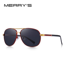 Load image into Gallery viewer, MERRYS DESIGN Men Classic Pilot Sunglasses HD Polarized Sunglasses For Men Driving Aviation Legs UV400 Protection S8371