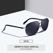 Load image into Gallery viewer, MERRYS DESIGN Men Classic Pilot Sunglasses HD Polarized Sunglasses For Men  Shades UV400 Protection S8766