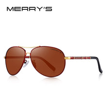 Load image into Gallery viewer, MERRYS DESIGN Men Classic Pilot Sunglasses HD Polarized Sunglasses For Men  Shades UV400 Protection S8766