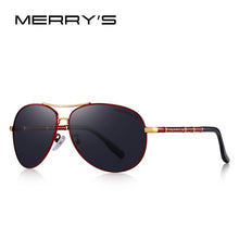 Load image into Gallery viewer, MERRYS DESIGN Men Classic Pilot Sunglasses HD Polarized Sunglasses For Men  Shades UV400 Protection S8766