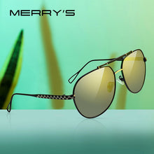 Load image into Gallery viewer, MERRYS DESIGN Men Classic Pilot Sunglasses Polarized Sunglasses For Driving Fishing UV400 Protection S8455N