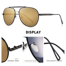 Load image into Gallery viewer, MERRYS DESIGN Men Classic Pilot Sunglasses Polarized Sunglasses For Driving Fishing UV400 Protection S8455N