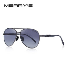Carica l&#39;immagine nel visualizzatore di Gallery, MERRYS DESIGN Occhiali da sole classici da uomo polarizzati Occhiali da sole pilota in alluminio Protezione UV400 S8155 