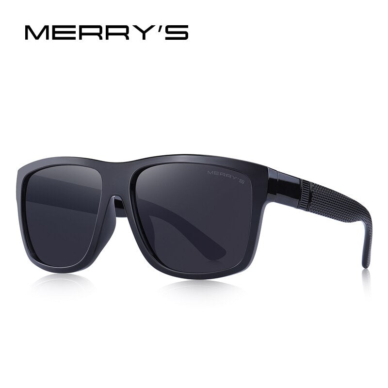 MERRYS DESIGN Men Classic Polarized Sunglasses Male Vintage Square Sun Glasses UV400 Protection S3008
