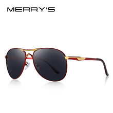 Load image into Gallery viewer, MERRYS DESIGN Men Classic Polarized Sunglasses Men Aluminum Pilot Sunglasses For Driving  Shades UV400 S8712G