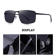 Carica l&#39;immagine nel visualizzatore di Gallery, MERRYS DESIGN Men Classic Rectangle Sunglasses Aviation Frame HD Polarized Sunglasses For Men Driving UV400 Protection S8283
