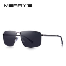 Carica l&#39;immagine nel visualizzatore di Gallery, MERRYS DESIGN Men Classic Rectangle Sunglasses Aviation Frame HD Polarized Sunglasses For Men Driving UV400 Protection S8283