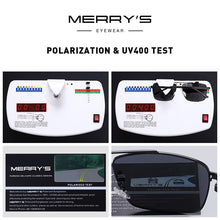 Carica l&#39;immagine nel visualizzatore di Gallery, MERRYS DESIGN Men Classic Rectangle Sunglasses Aviation Frame HD Polarized Sunglasses For Mens Driving UV400 Protection S8280