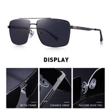 Carica l&#39;immagine nel visualizzatore di Gallery, MERRYS DESIGN Men Classic Rectangle Sunglasses Aviation Frame HD Polarized Sunglasses For Mens Driving UV400 Protection S8280