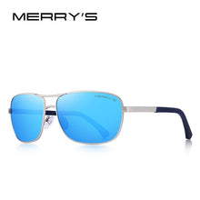 Load image into Gallery viewer, MERRYS DESIGN Men Classic Rectangle Sunglasses HD Polarized Sun glasses For Driving TR90 Legs UV400 Protection S8166
