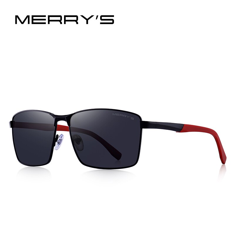 MERRYS DESIGN Men Classic Rectangle Sunglasses HD Polarized Sun glasses For Driving TR90 Legs UV400 Protection S8380
