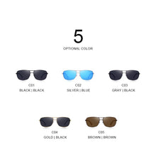 Load image into Gallery viewer, MERRYS DESIGN Men Classic Rectangle Sunglasses HD Polarized Sun glasses For Driving TR90 Legs UV400 Protection S8166