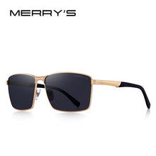 Load image into Gallery viewer, MERRYS DESIGN Men Classic Rectangle Sunglasses HD Polarized Sun glasses For Driving TR90 Legs UV400 Protection S8380