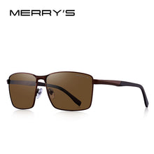 Load image into Gallery viewer, MERRYS DESIGN Men Classic Rectangle Sunglasses HD Polarized Sun glasses For Driving TR90 Legs UV400 Protection S8380