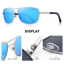 Load image into Gallery viewer, MERRYS DESIGN Men Classic Rectangle Sunglasses HD Polarized Sun glasses For Driving TR90 Legs UV400 Protection S8166