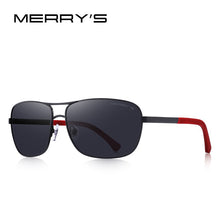 Load image into Gallery viewer, MERRYS DESIGN Men Classic Rectangle Sunglasses HD Polarized Sun glasses For Driving TR90 Legs UV400 Protection S8166