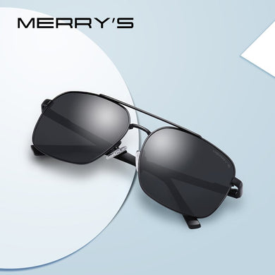 MERRYS DESIGN Men Classic Rectangle Sunglasses HD Polarized Sunglasses For Men Driving Male Eyewear UV400 Protection S8260