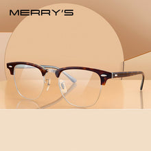 Carica l&#39;immagine nel visualizzatore di Gallery, MERRYS DESIGN Men Classic Square Glasses  Acetate Optical Eyeglasses Prescription Glasses Frames Optical Eyewear S2331