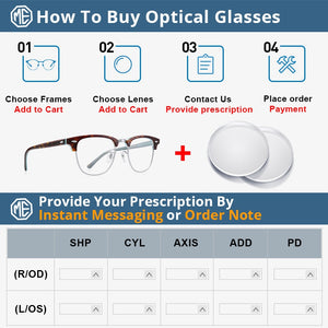 MERRYS DESIGN Men Classic Square Glasses  Acetate Optical Eyeglasses Prescription Glasses Frames Optical Eyewear S2331