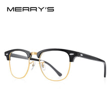 Carica l&#39;immagine nel visualizzatore di Gallery, MERRYS DESIGN Men Classic Square Glasses  Acetate Optical Eyeglasses Prescription Glasses Frames Optical Eyewear S2331