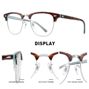 MERRYS DESIGN Men Classic Square Glasses  Acetate Optical Eyeglasses Prescription Glasses Frames Optical Eyewear S2331