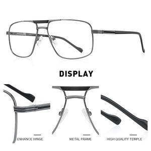 MERRYS DESIGN Men Classic Square Glasses Optics Frame  Double Bridge Prescription Glasses Frames Optical Eyewear S2012