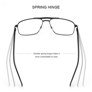 MERRYS DESIGN Men Classic Square Glasses Optics Frame  Double Bridge Prescription Glasses Frames Optical Eyewear S2012