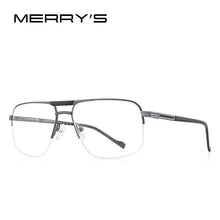 Load image into Gallery viewer, MERRYS DESIGN Men Classic Square Glasses Optics Frame  Double Bridge Prescription Glasses Frames Optical Eyewear S2012