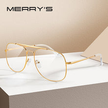 Load image into Gallery viewer, MERRYS DESIGN Men Classic Square Glasses Optics Frame Women Double Beam Prescription Glasses Frames Optical Eyewear S2389