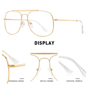 MERRYS DESIGN Men Classic Square Glasses Optics Frame Women Double Beam Prescription Glasses Frames Optical Eyewear S2389