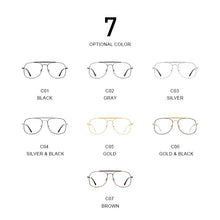 Load image into Gallery viewer, MERRYS DESIGN Men Classic Square Glasses Optics Frame Women Double Beam Prescription Glasses Frames Optical Eyewear S2389