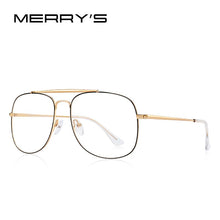 Load image into Gallery viewer, MERRYS DESIGN Men Classic Square Glasses Optics Frame Women Double Beam Prescription Glasses Frames Optical Eyewear S2389