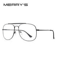 Load image into Gallery viewer, MERRYS DESIGN Men Classic Square Glasses Optics Frame Women Double Beam Prescription Glasses Frames Optical Eyewear S2389