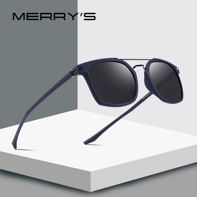 MERRYS DESIGN Men Classic Square Polarized Sunglasses Lighter Frame 100% UV Protection S8509