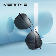 Carica l&#39;immagine nel visualizzatore di Gallery, MERRYS DESIGN Men Classic Square Sunglasses Aviation Frame HD Polarized Sunglasses For Men Driving UV400 Protection S8211