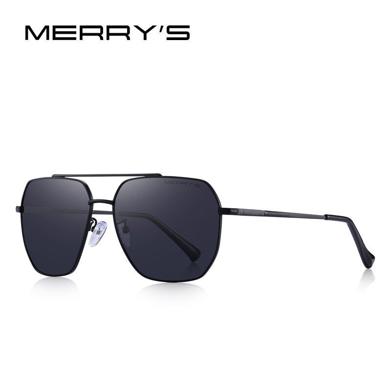 MERRYS DESIGN Men Classic Square Sunglasses Aviation Frame HD Polarized Sunglasses For Men Driving UV400 Protection S8211