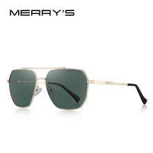 Carica l&#39;immagine nel visualizzatore di Gallery, MERRYS DESIGN Men Classic Square Sunglasses Aviation Frame HD Polarized Sunglasses For Men Driving UV400 Protection S8211