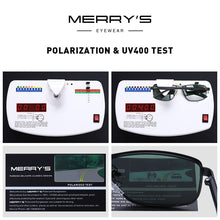 Load image into Gallery viewer, MERRYS DESIGN Men Classic Square Sunglasses HD Polarized Sun glasses For Driving TR90 Legs UV400 Protection S8925