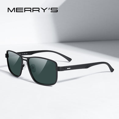 MERRYS DESIGN Men Classic Square Sunglasses HD Polarized Sun glasses For Driving TR90 Legs UV400 Protection S8925