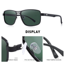 Load image into Gallery viewer, MERRYS DESIGN Men Classic Square Sunglasses HD Polarized Sun glasses For Driving TR90 Legs UV400 Protection S8925