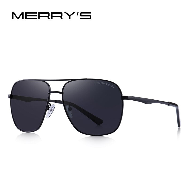MERRYS DESIGN Men Classic Square Sunglasses HD Polarized Sunglasses For Driving  Male Eyewear UV400 Protection S8312