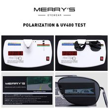 Load image into Gallery viewer, MERRYS DESIGN Men Classic Square Sunglasses HD Polarized Sunglasses For Driving  Male Eyewear UV400 Protection S8312