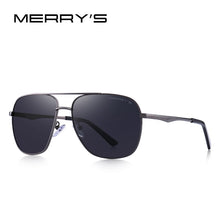 Load image into Gallery viewer, MERRYS DESIGN Men Classic Square Sunglasses HD Polarized Sunglasses For Driving  Male Eyewear UV400 Protection S8312