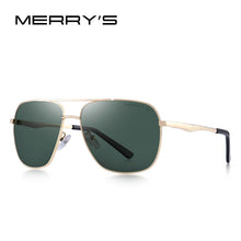 Load image into Gallery viewer, MERRYS DESIGN Men Classic Square Sunglasses HD Polarized Sunglasses For Driving  Male Eyewear UV400 Protection S8312